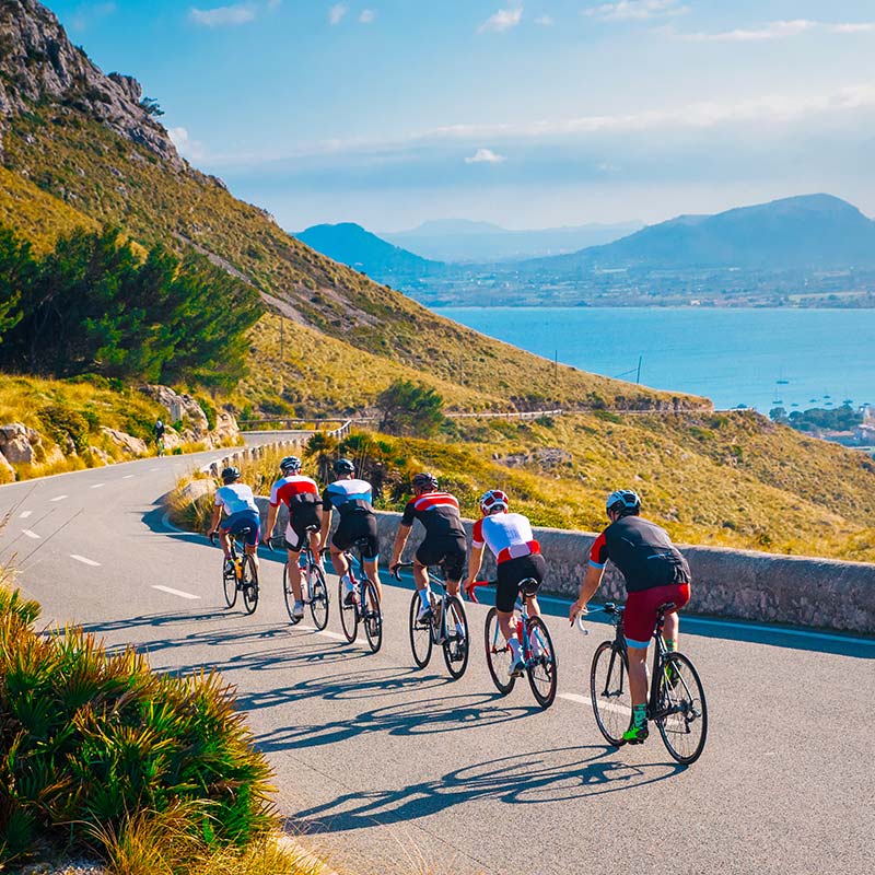 Paquetes de ciclismo para grupos en Mallorca